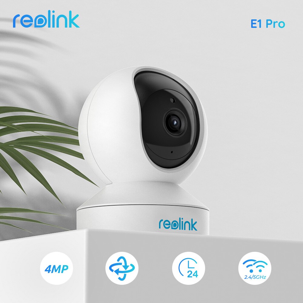 Reolink-4MP ǳ IP ī޶, 2.4G/5G WiFi   ƿƮ   Ʈ ΰ  ֿ   ̺   ī޶ E1 Pro